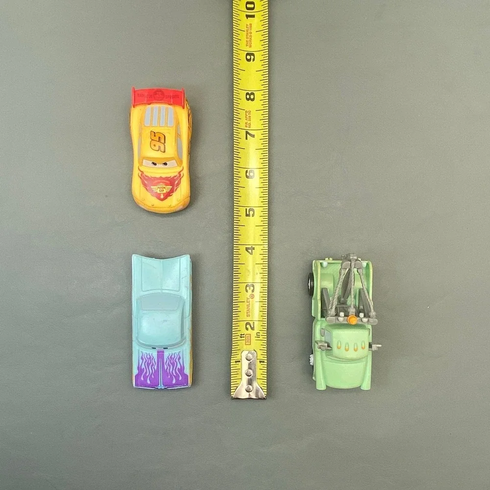 Disney Pixar Cars Color Changers Lot 3 Lightning McQueen Mater Ramone Toy
